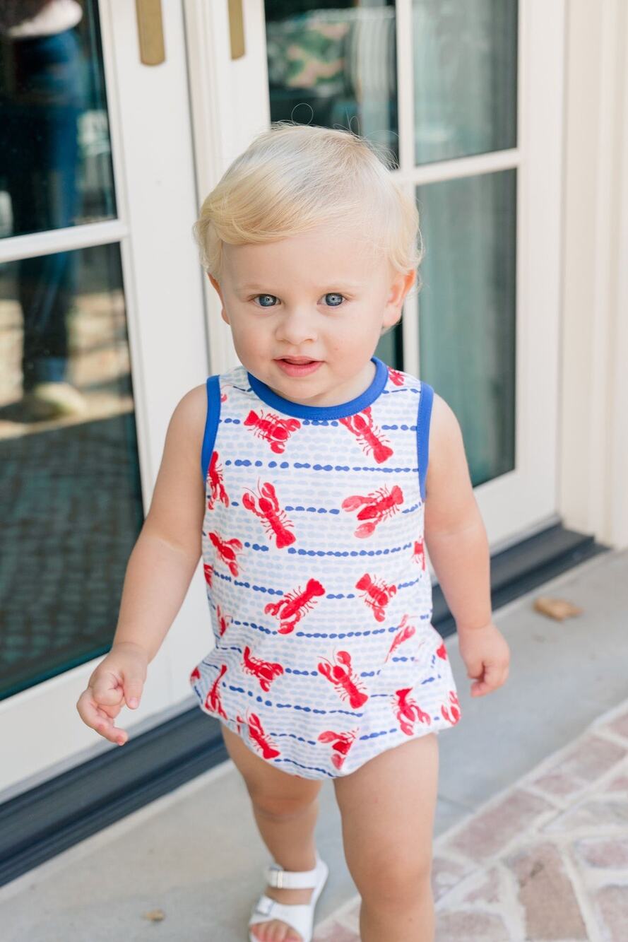 The Proper Peony Lobster Boy Bubble NWT size 6mo